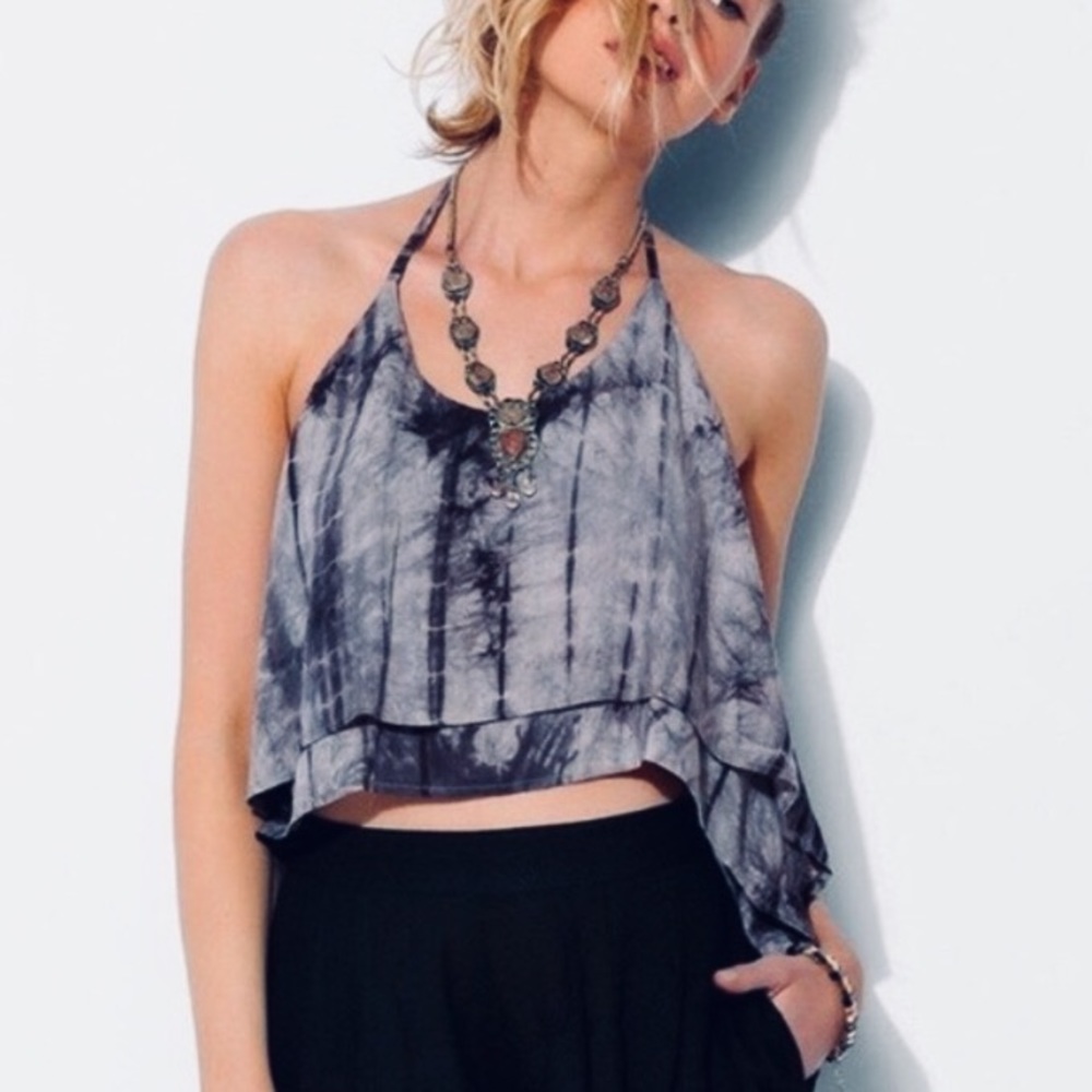 Urban Outfitters Staring At Stars Tie-Dye Halter